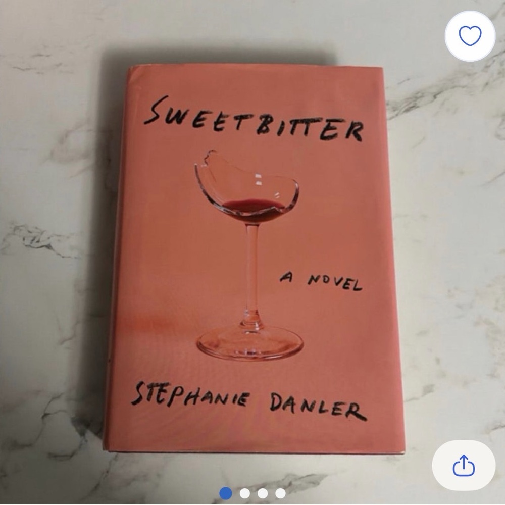 Sweetbitter Novel Book Cover in Pink